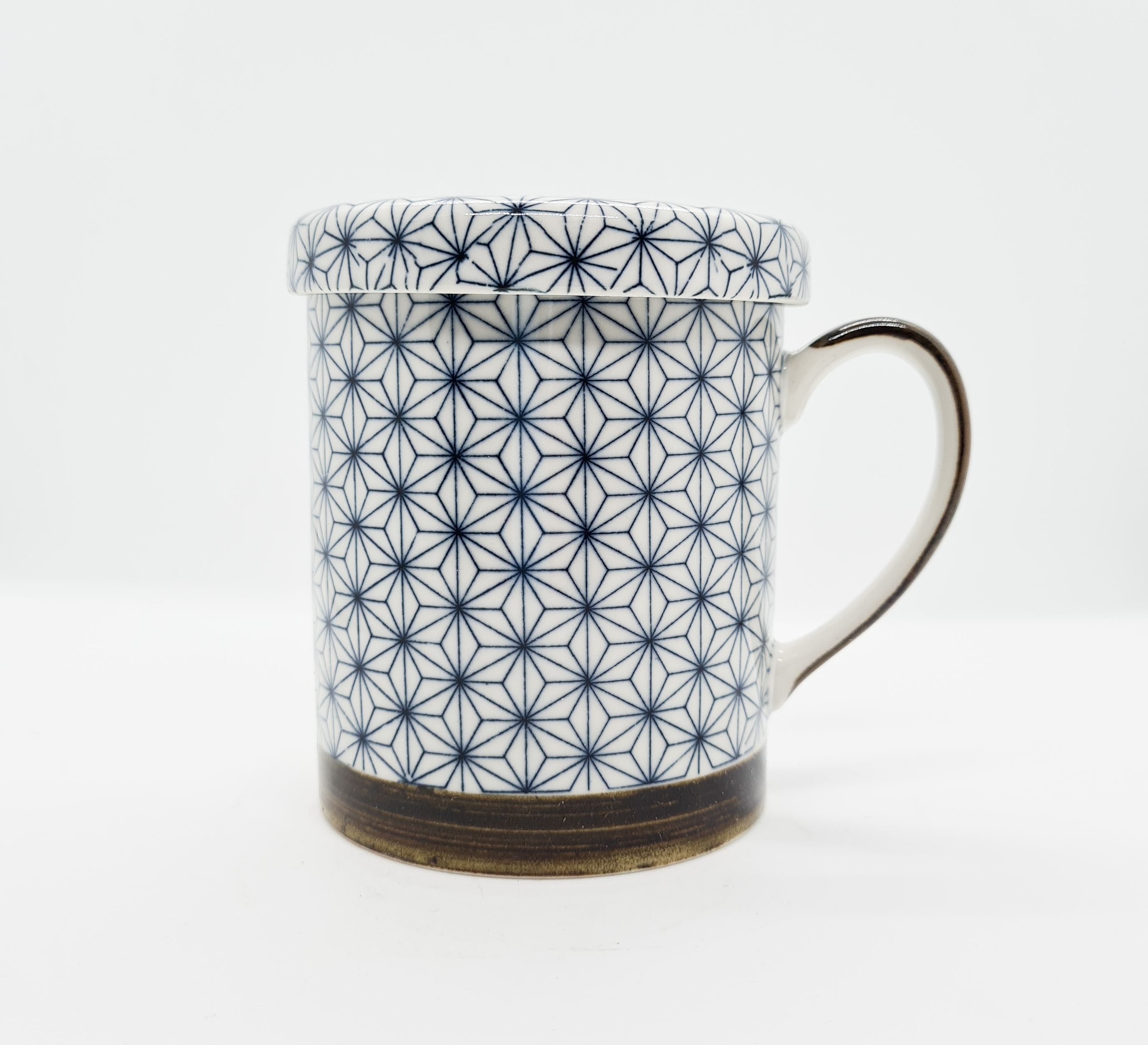Grand mug japonais motif étoiles