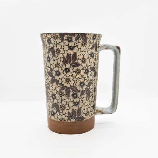 Mug jap fleurs de prunier brun