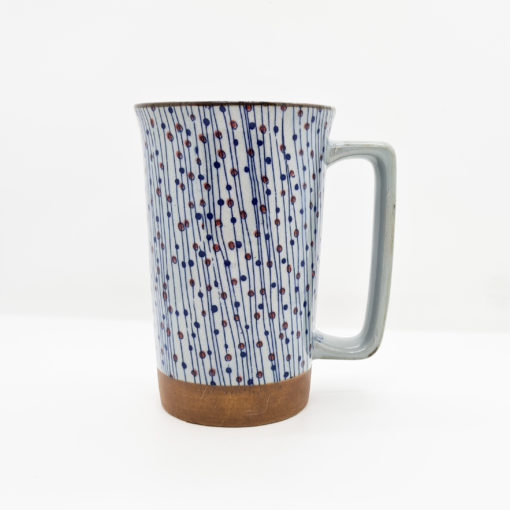 mug jap points fil bleu