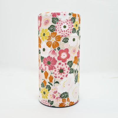 boite washi gm fleurs oranges