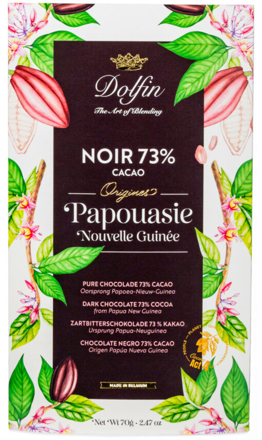 chocolat noir de Papouasie