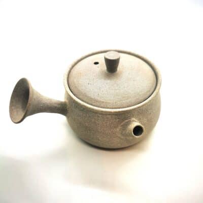 kyusu gaucher grès jé le potier 10cl - 1